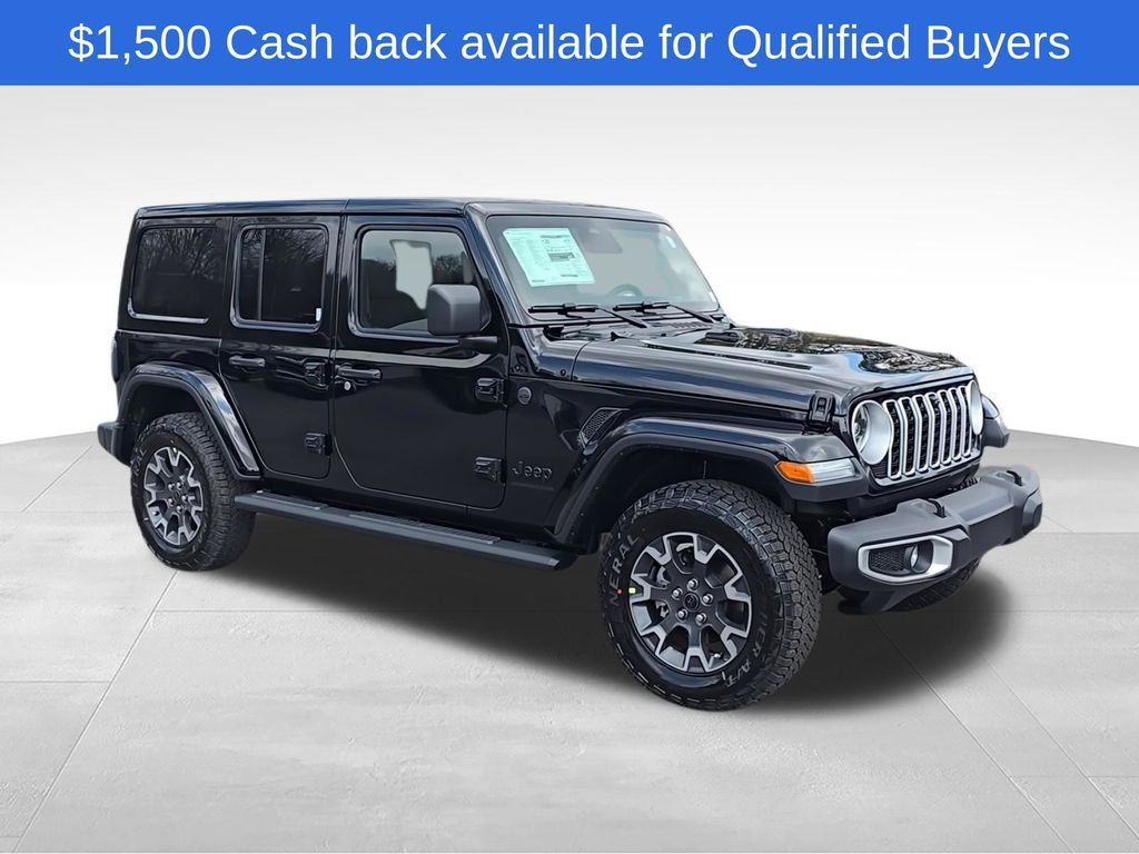 New 2026 Black Clear-Coat Exterior Paint Jeep Sahara image 2