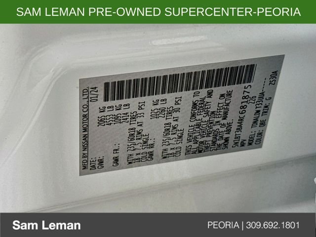 Used 2024 White Nissan SV image 28