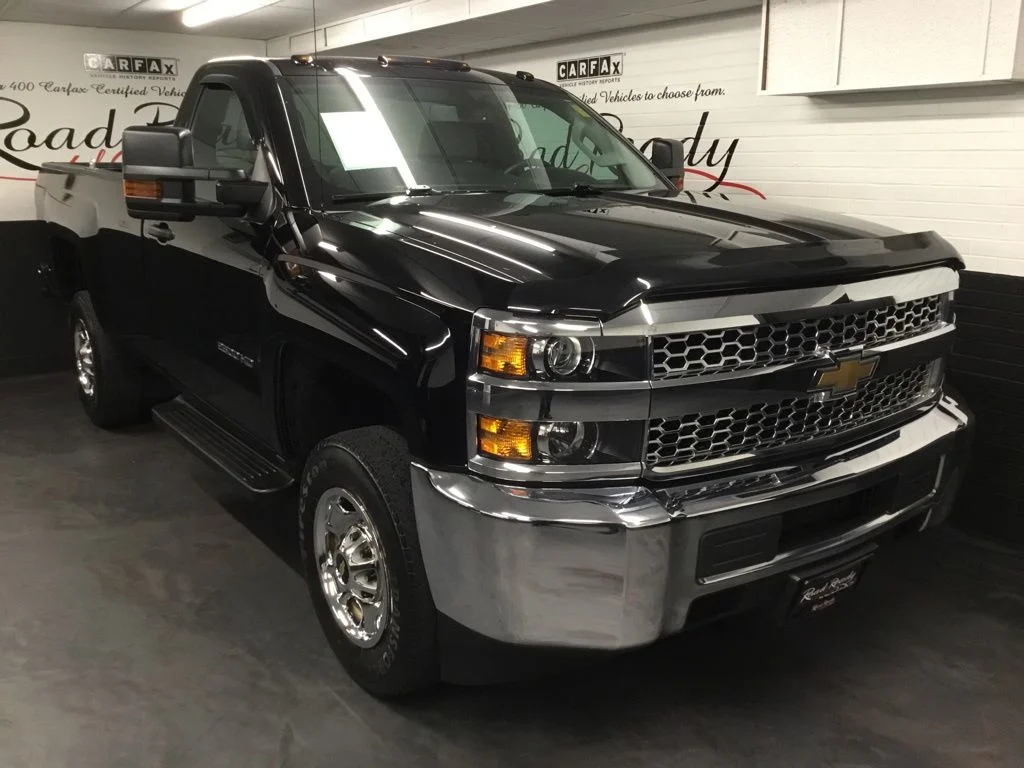 Used 2019 Black Chevrolet Work Truck image 2