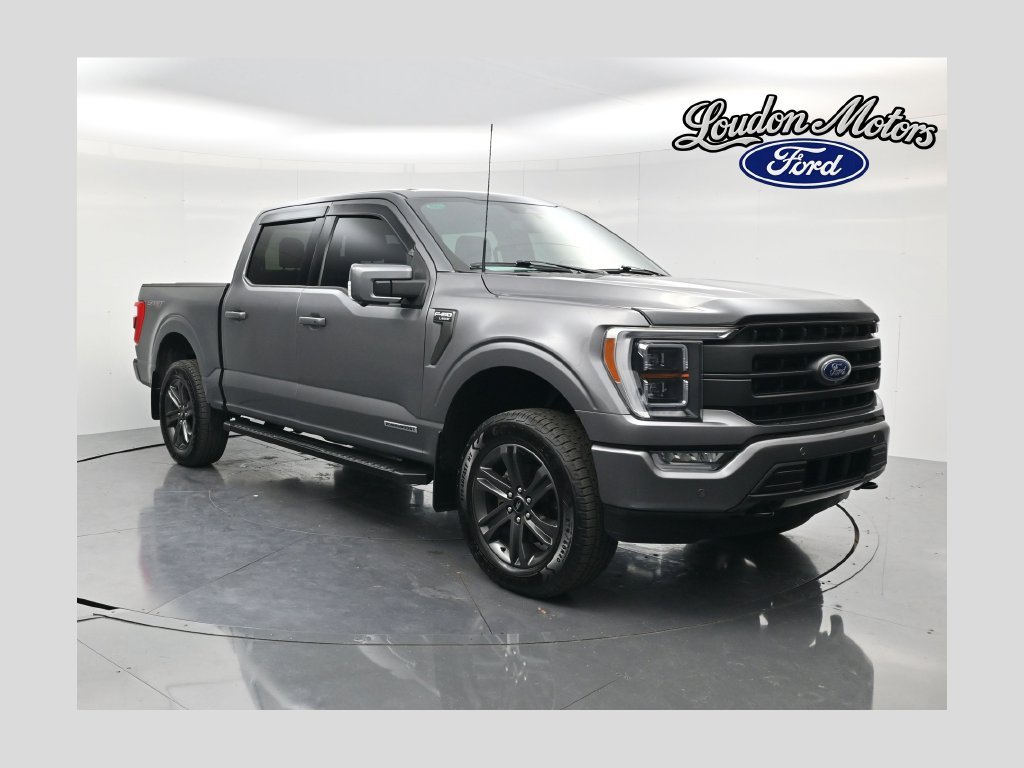 Used 2023 Gray Metallic Ford Lariat image 1