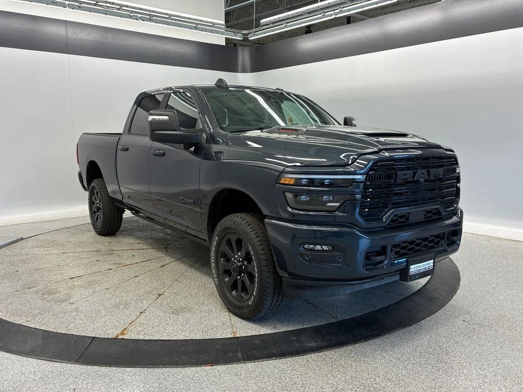 New 2026 Forged Blue Metallic Exterior Paint Ram Laramie image 3