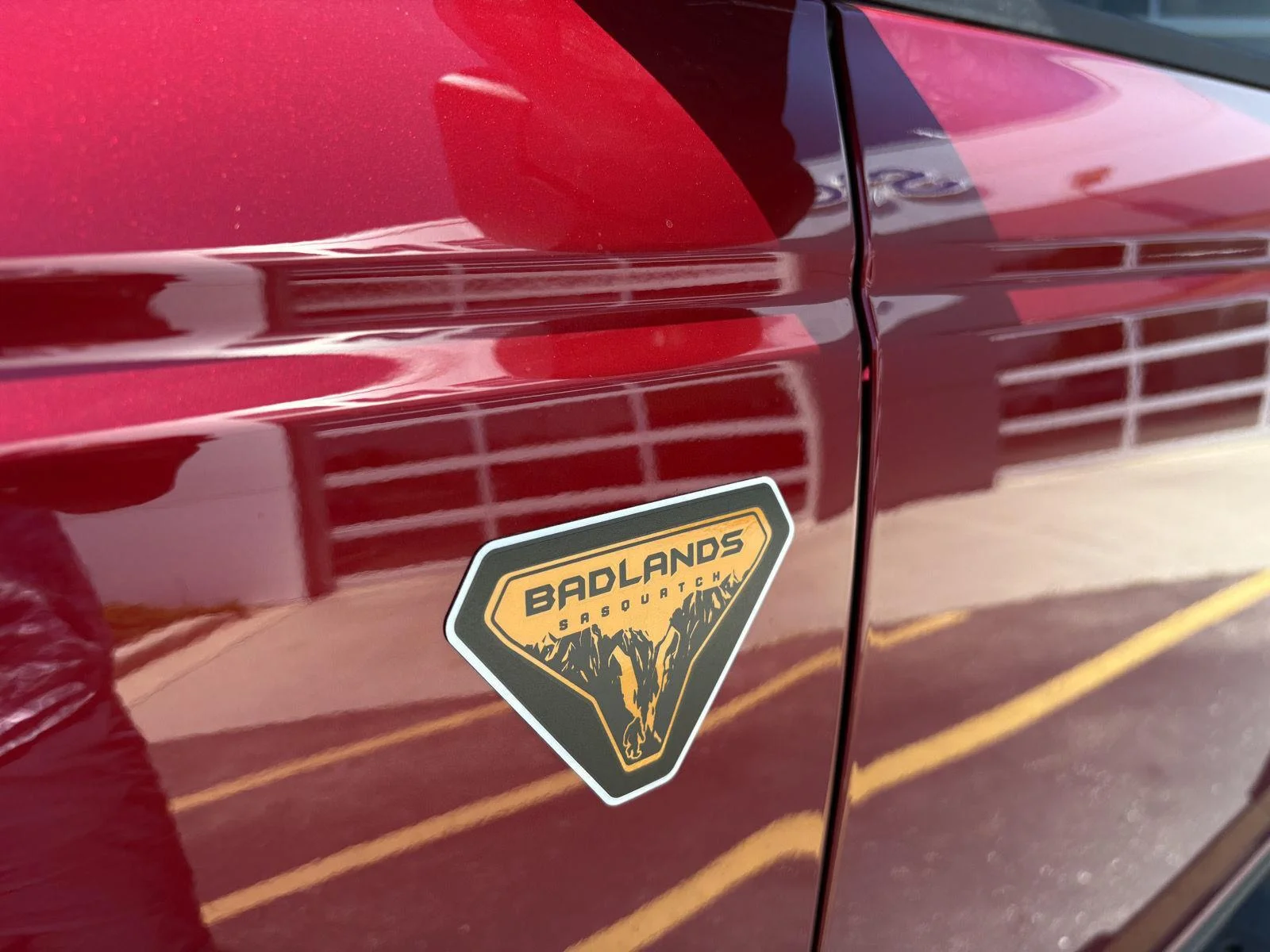 New 2026 Ruby Red Metallic Tinted Clearcoat Ford Badlands® image 7