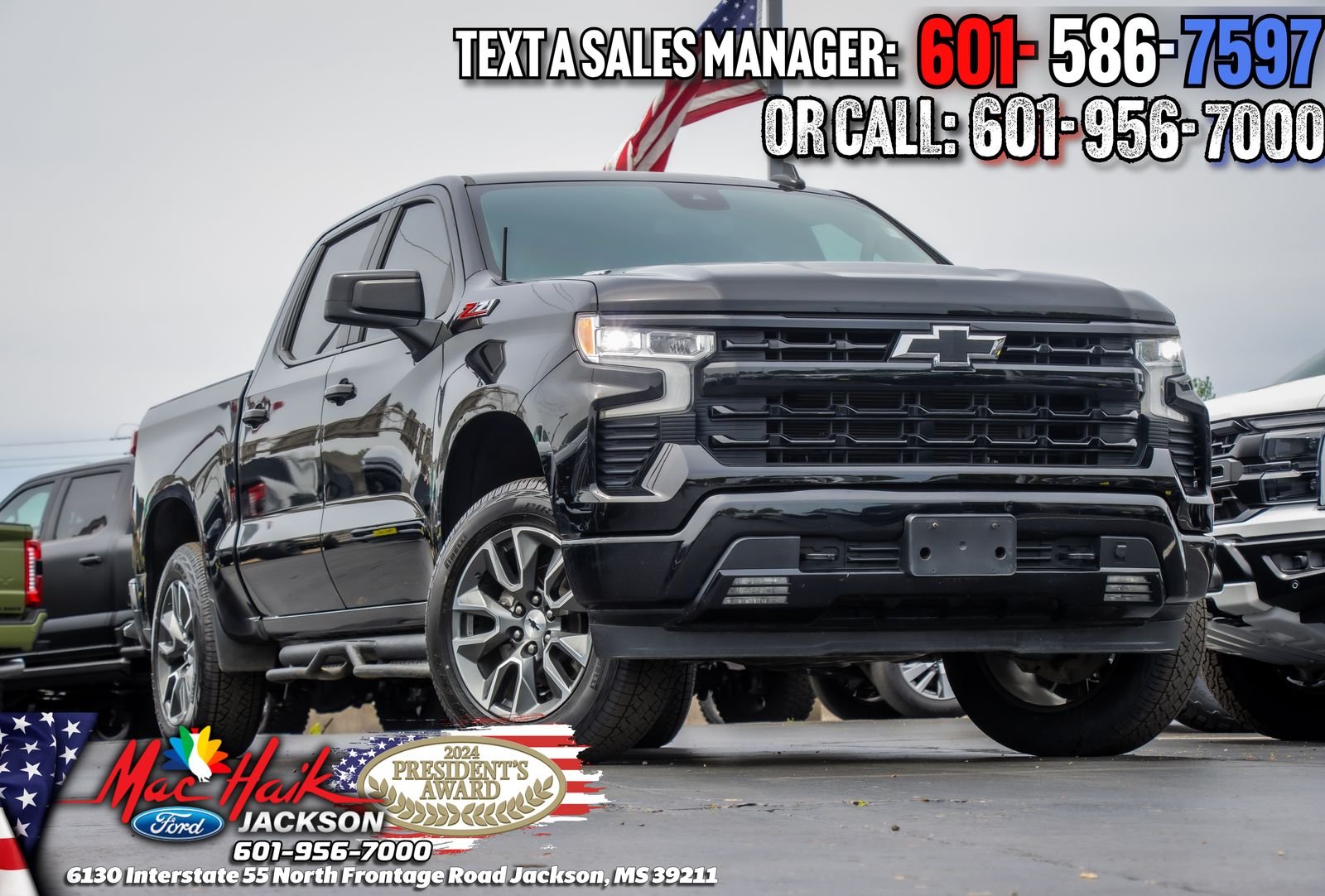 Certified Used 2023 Black Chevrolet RST image 1