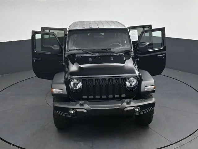 Used 2022 Black Clearcoat Jeep Unlimited Willys image 39