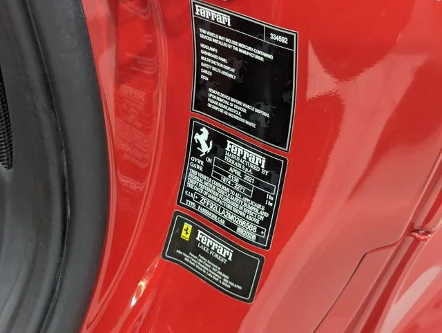 Used 2021 Red Ferrari Base image 45