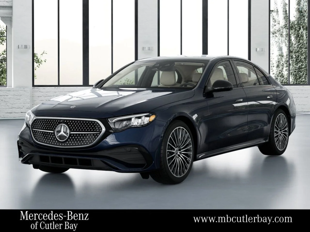 New 2027 Nautical Blue Metallic Mercedes-Benz E 350 image 1