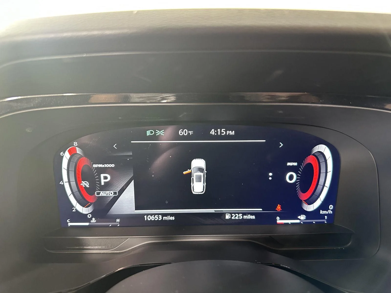 Used 2025 Everest White Pearl Tricoat/Super Black Nissan Platinum image 8