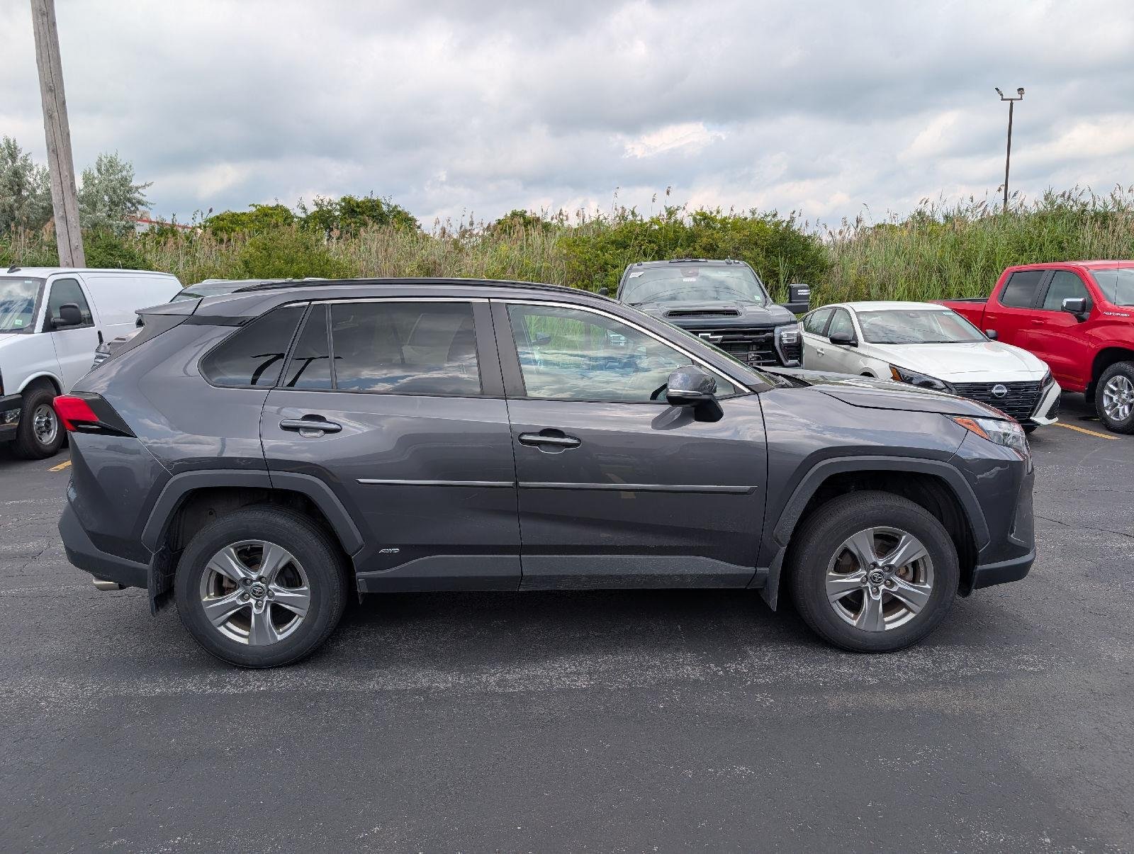 Used 2024 Magnetic Gray Metallic Toyota XLE image 9