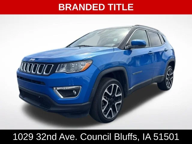 Used 2018 Blue Jeep Limited image 3