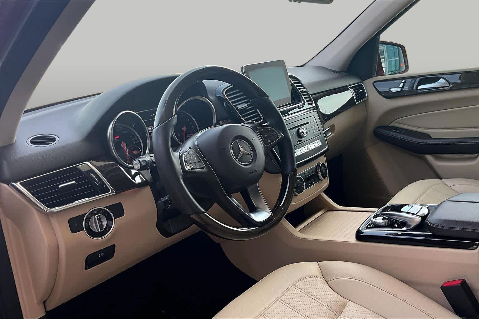 Used 2016 designo Cardinal Red Metallic Mercedes-Benz GLE 350 image 16