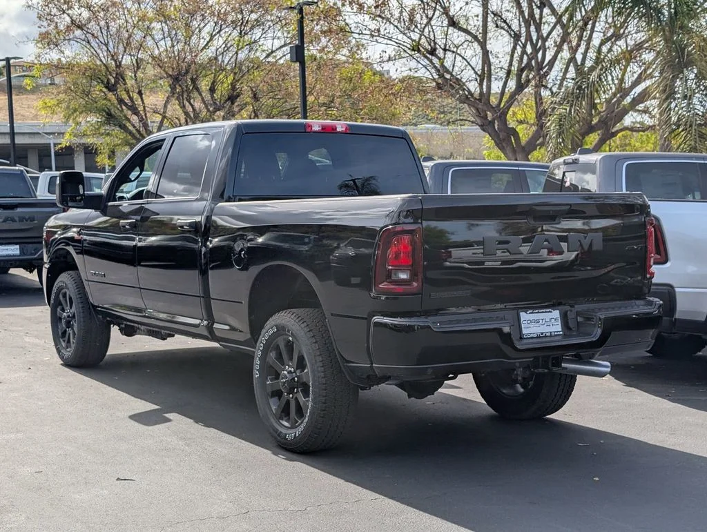 New 2026 Diamond Black Crystal Pearl-Coat Exterior Paint RAM Big Horn image 5