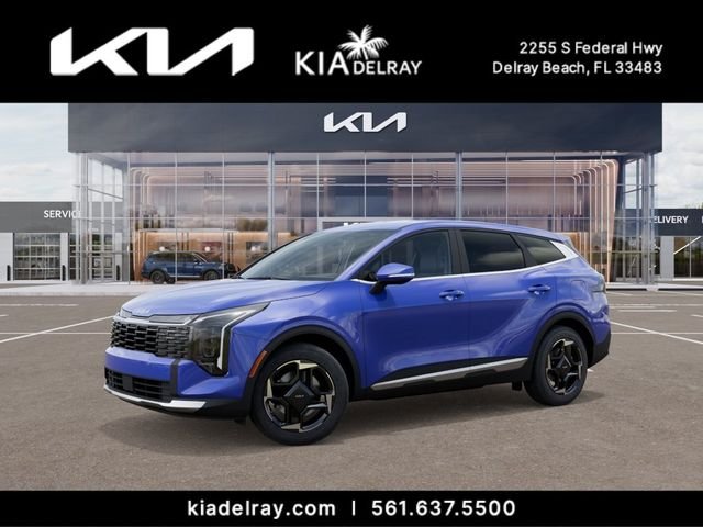 New 2027 Nebular Blue Kia EX image 3