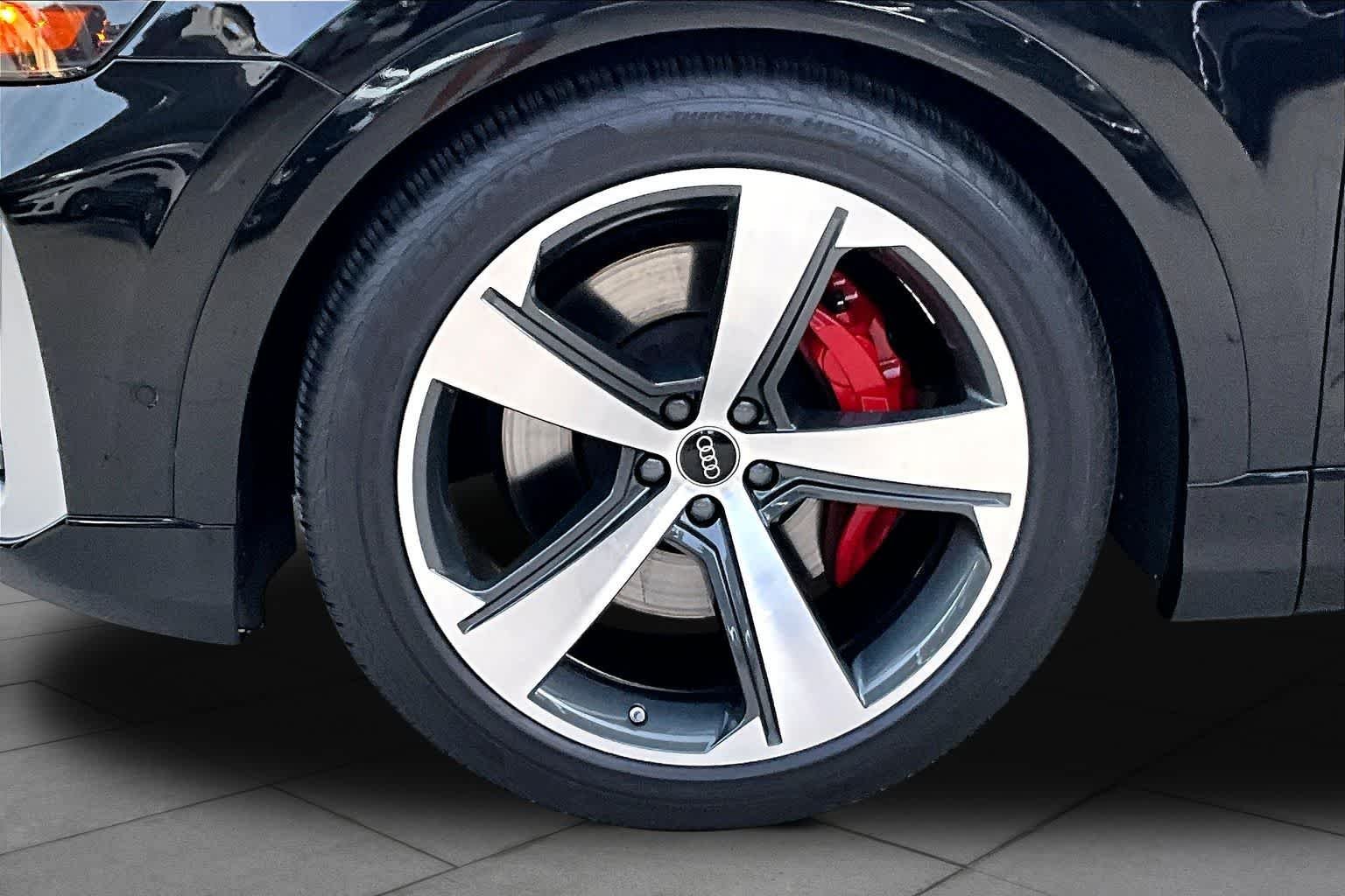 Used 2024 Mythos Black Metallic Audi Premium Plus image 10
