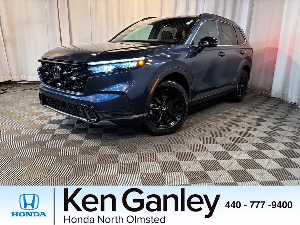 Certified Used 2025 Canyon River Blue Metallic Honda HYBRID AWD SPORT image 30