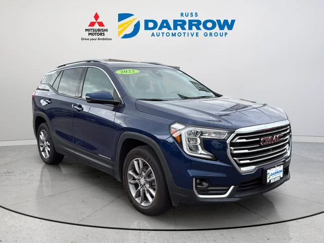 Used 2022 Blue GMC SLT image 7