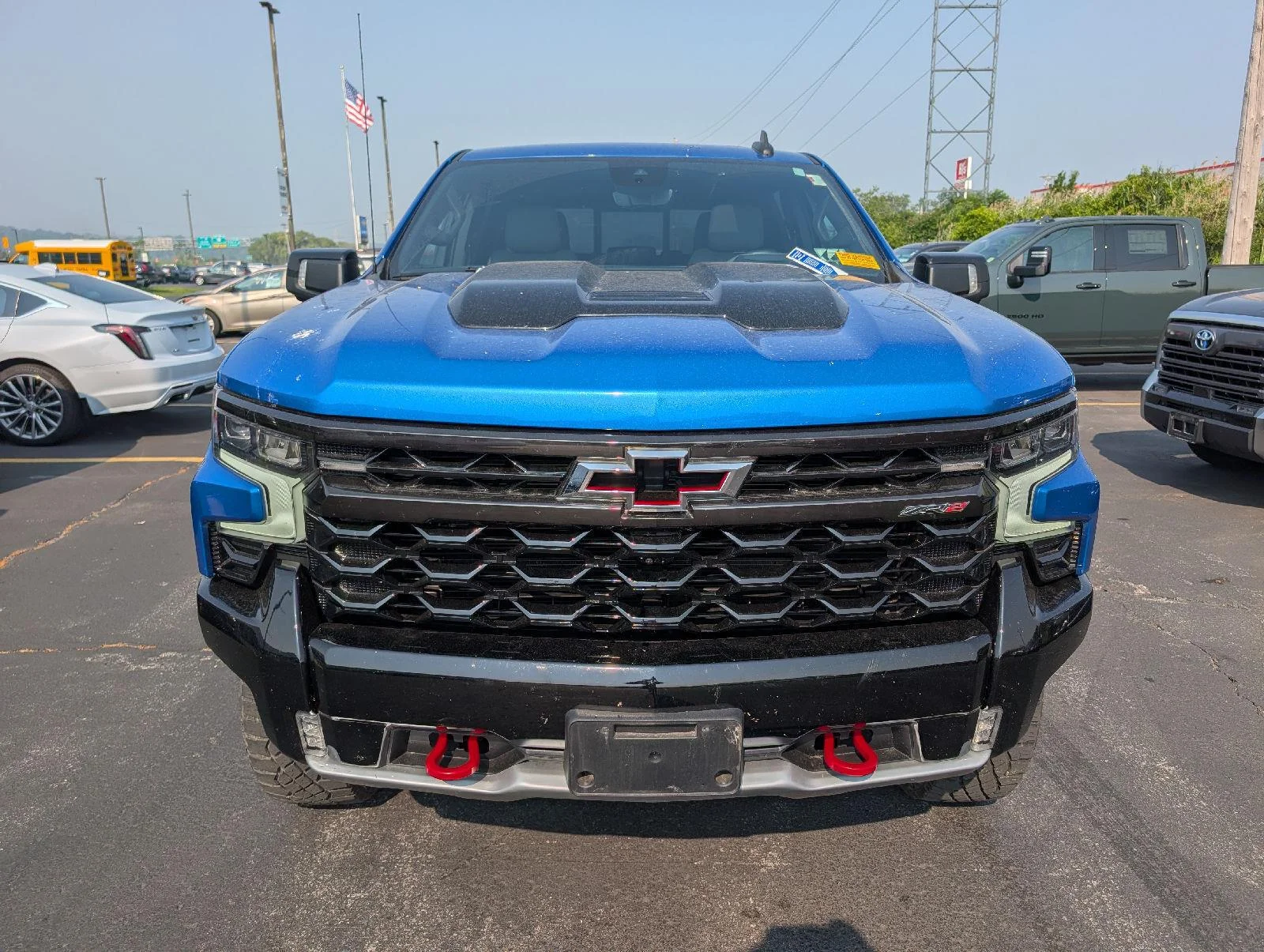 Used 2022 Glacier Blue Metallic Chevrolet ZR2 image 2
