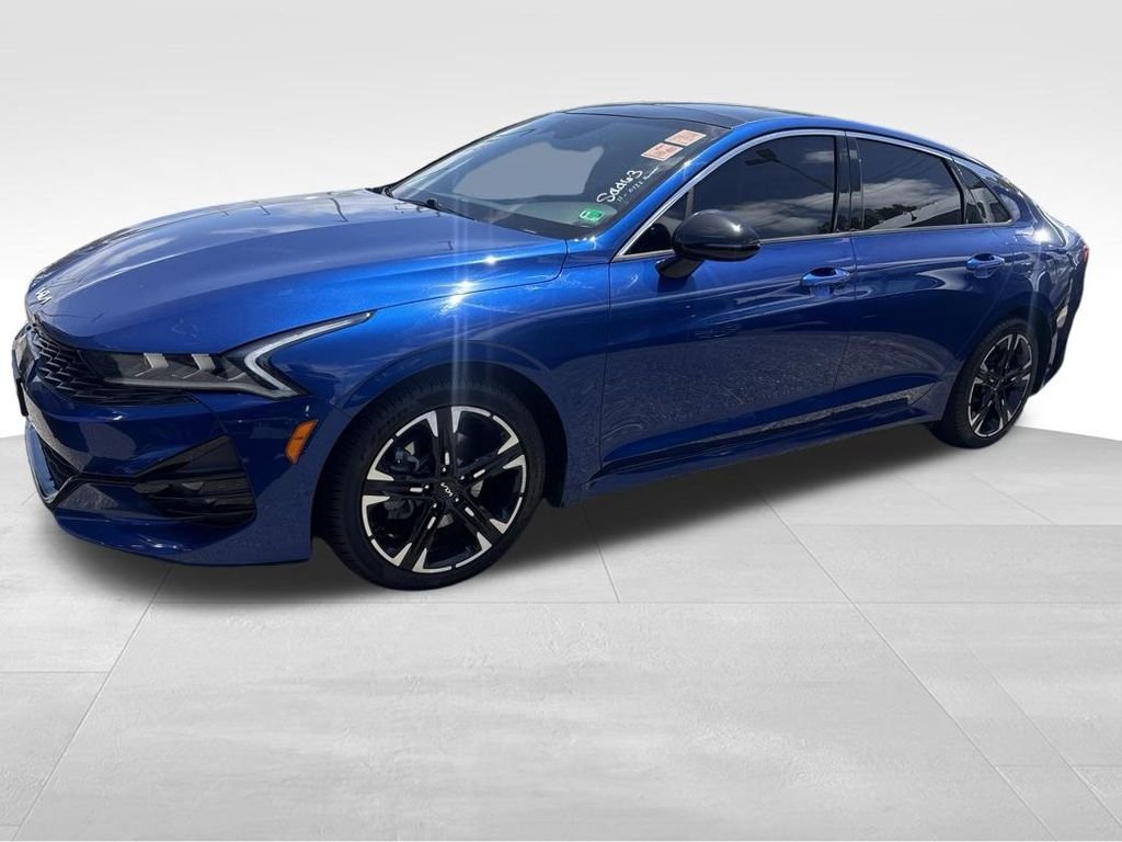 Used 2022 Blue Kia GT-Line image 2