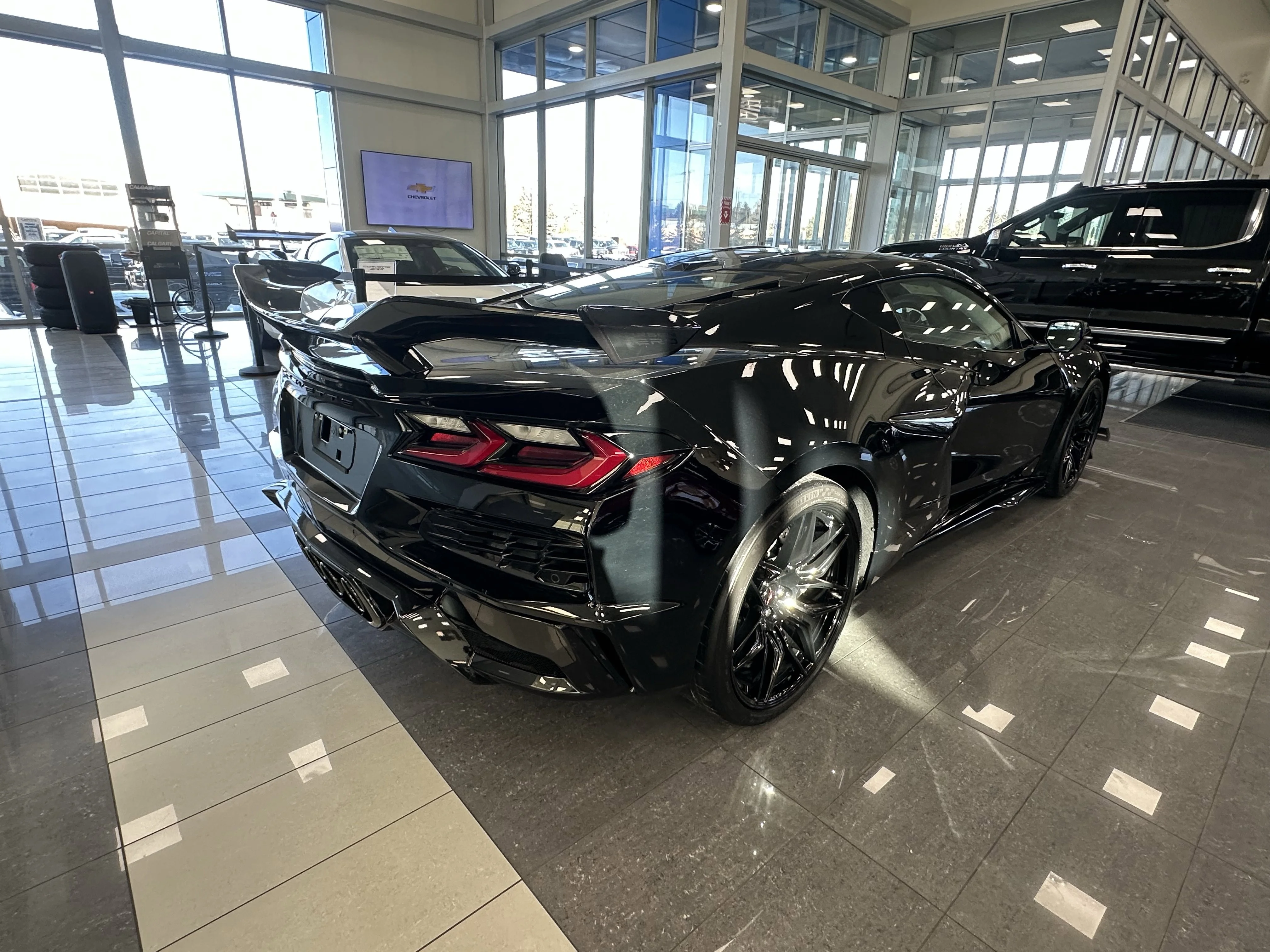 New 2026 Black Chevrolet 3LZ Z06 image 4