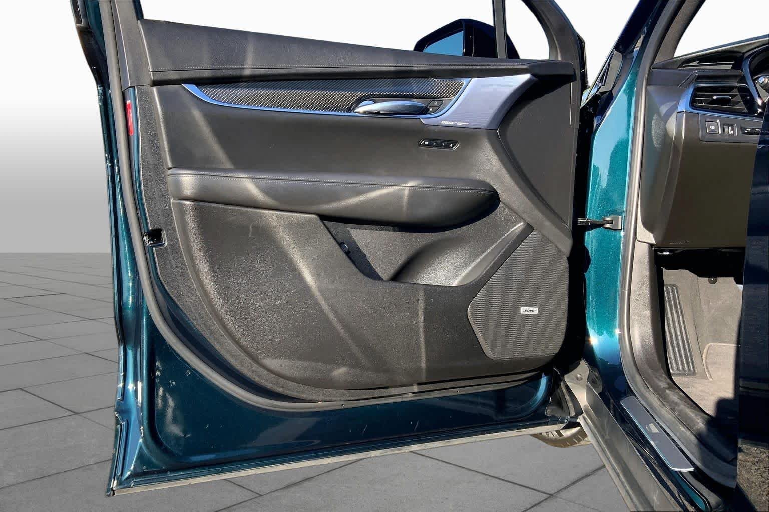 Used 2024 Emerald Lake Metallic Cadillac AWD Sport image 22