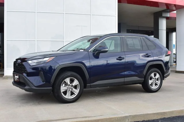 Used 2025 Blue Toyota XLE image 2