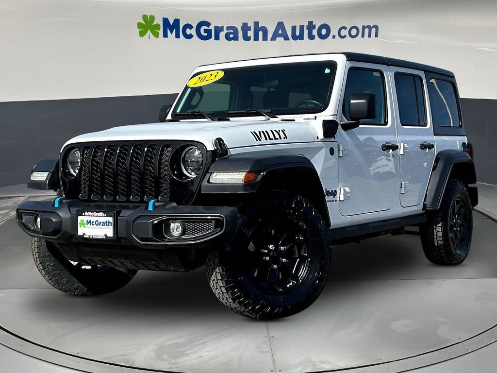 Used 2023 White Jeep Willys 4xe image 4