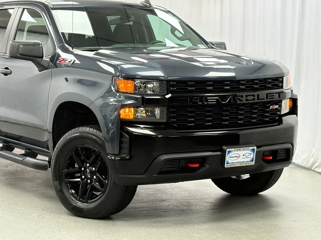 Certified Used 2021 SHADOW GRAY METALLIC Chevrolet Custom Trail Boss image 9