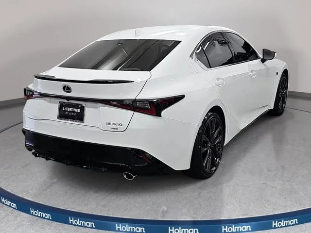 Certified Used 2024 WHITE NOVA GLASS FLAKE Lexus F SPORT DESIGN AWD image 6