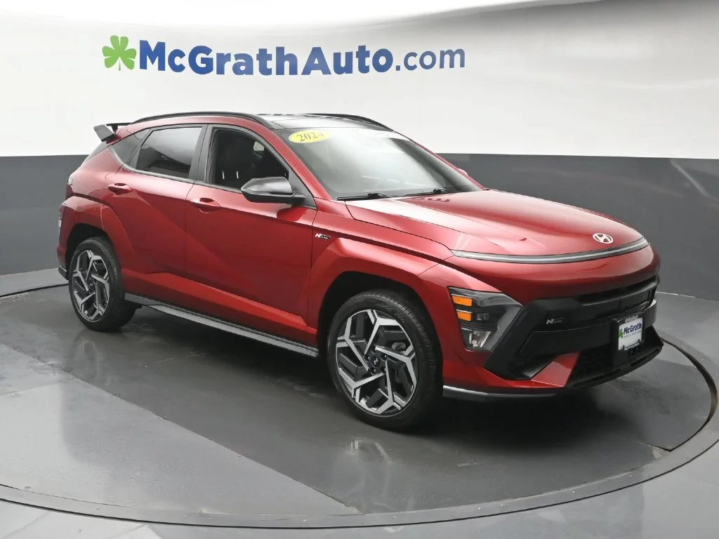Certified Used 2024 Red Hyundai N Line image 2