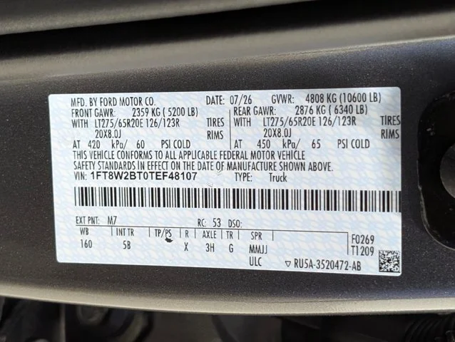 New 2026 Carbonized Gray Metallic Ford F-250® Lariat® image 73
