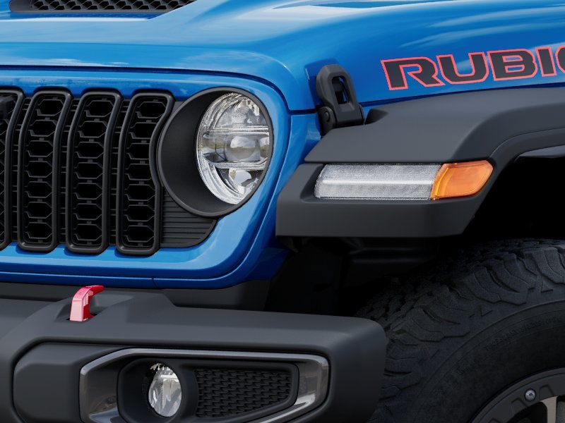 New 2026 Hydro Blue Pearl-Coat Exterior Paint Jeep Rubicon image 6
