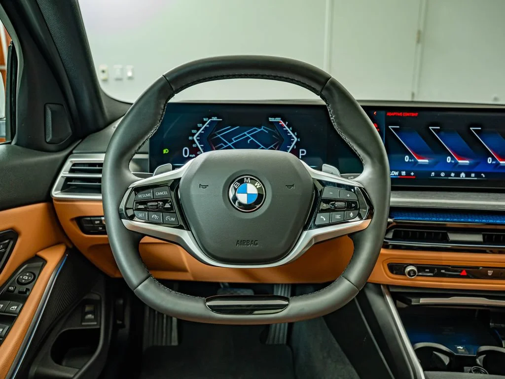 Certified Used 2025 Mineral White Metallic BMW 330i xDrive image 24