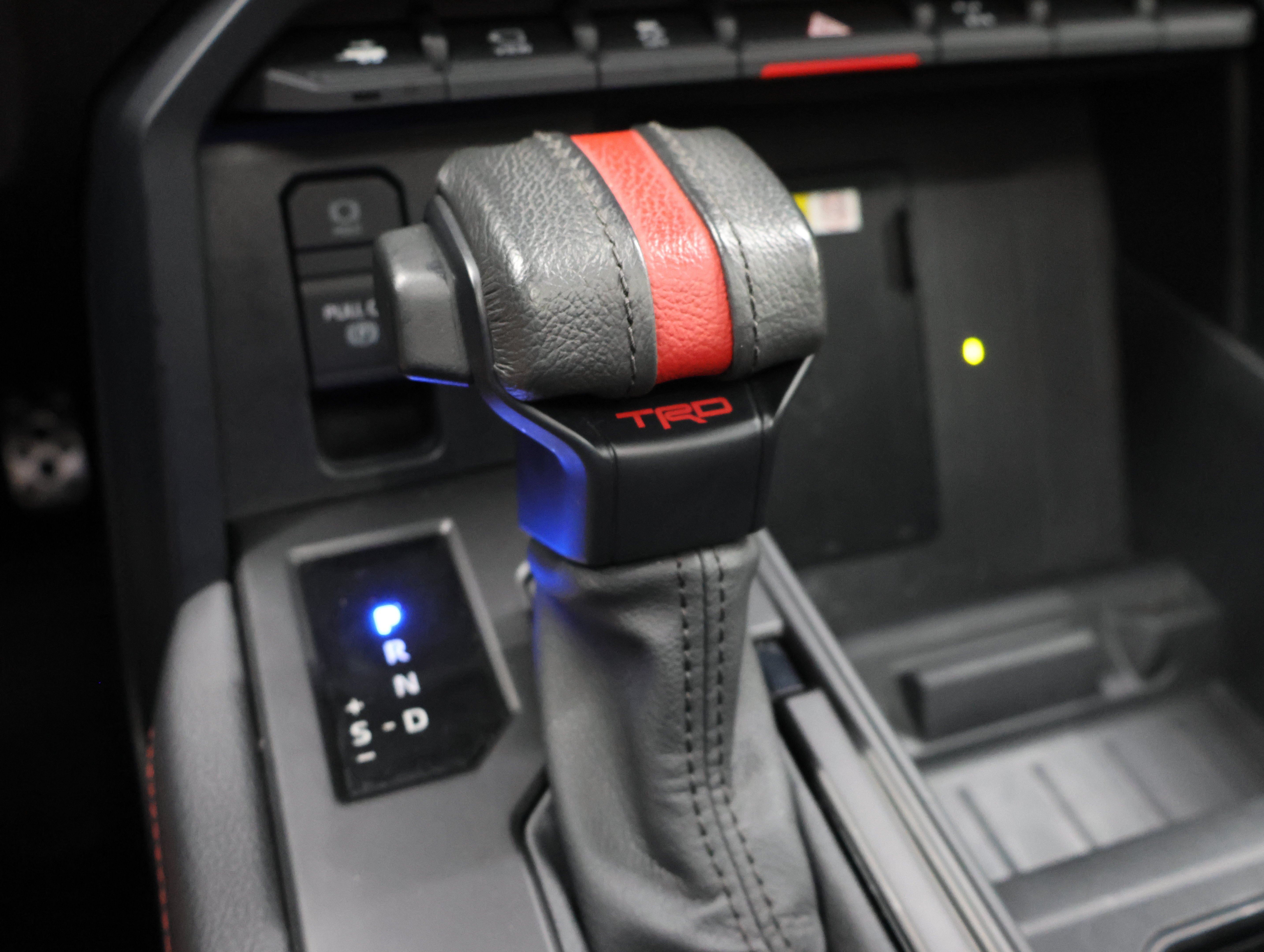 Used 2023 Ice Cap Toyota 4x4 CrewMax TRD Pro Hybrid: CREWMAX-SHORT-TRD PRO HYBRID-PANO-ADAPTIVE CRUISE-360 CAM-1 OWNER image 53
