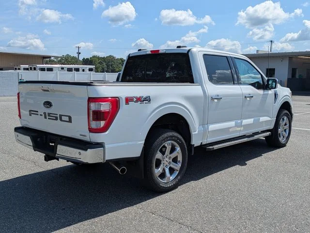 Used 2022 Star White Ford Lariat image 3