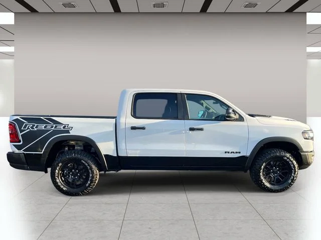 New 2026 Bright White Clear-Coat Exterior Paint RAM Rebel image 2