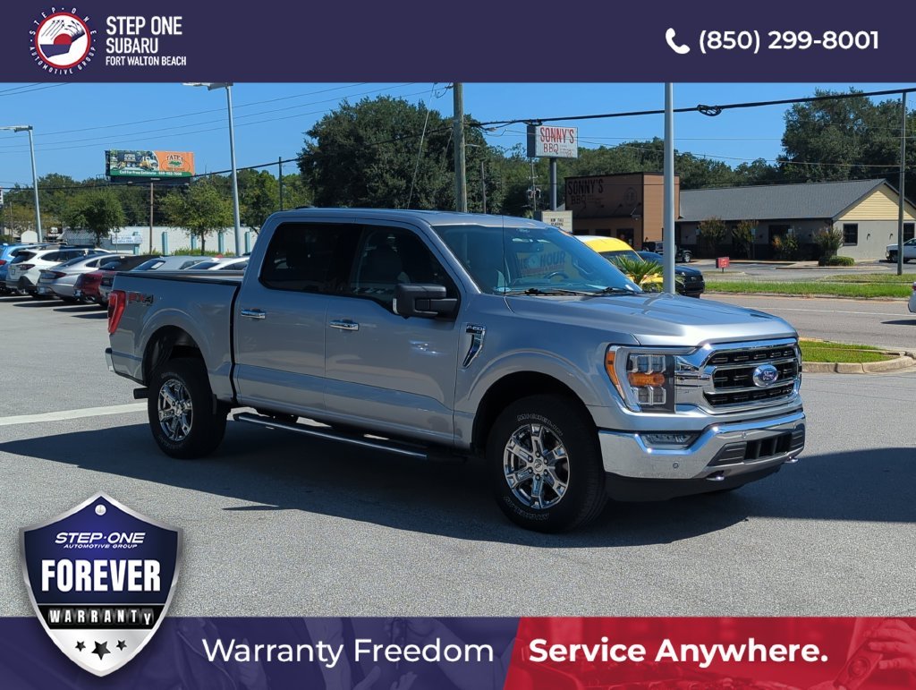 Used 2021 Silver Ford XLT image 9