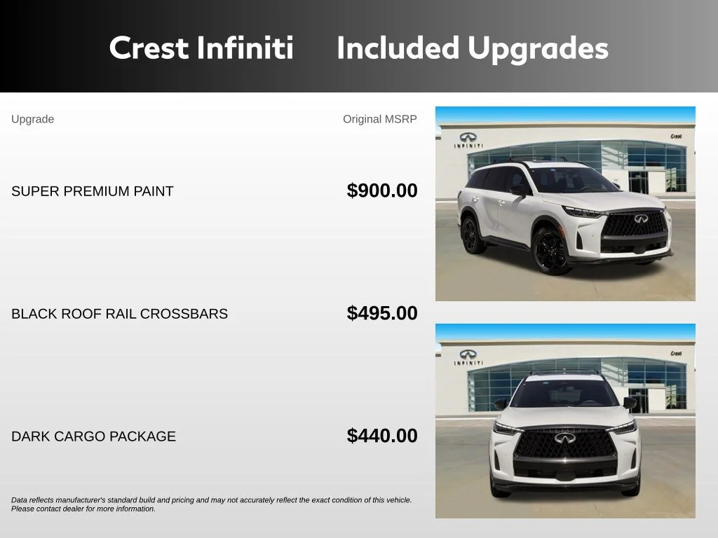 Certified Used 2026 Radiant White INFINITI SPORT image 5