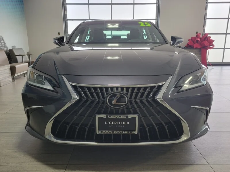 Certified Used 2025 CLOUDBURST GRAY LEXUS ES 300H FWD image 8