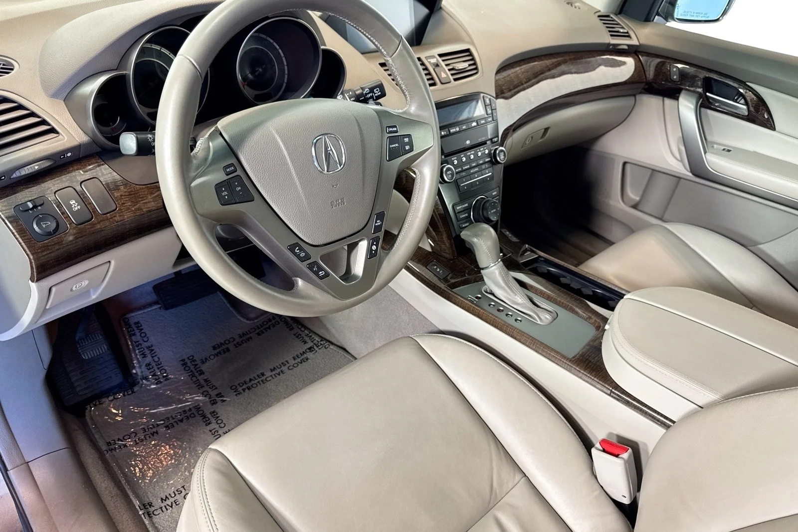 Used 2012 White Acura Tech Pkg image 9