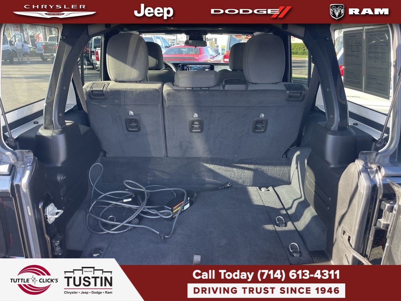 Used 2024 Black Clearcoat Jeep Willys image 31