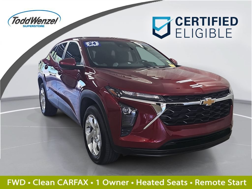 Certified Used 2024 Crimson Metallic Chevrolet LS image 1