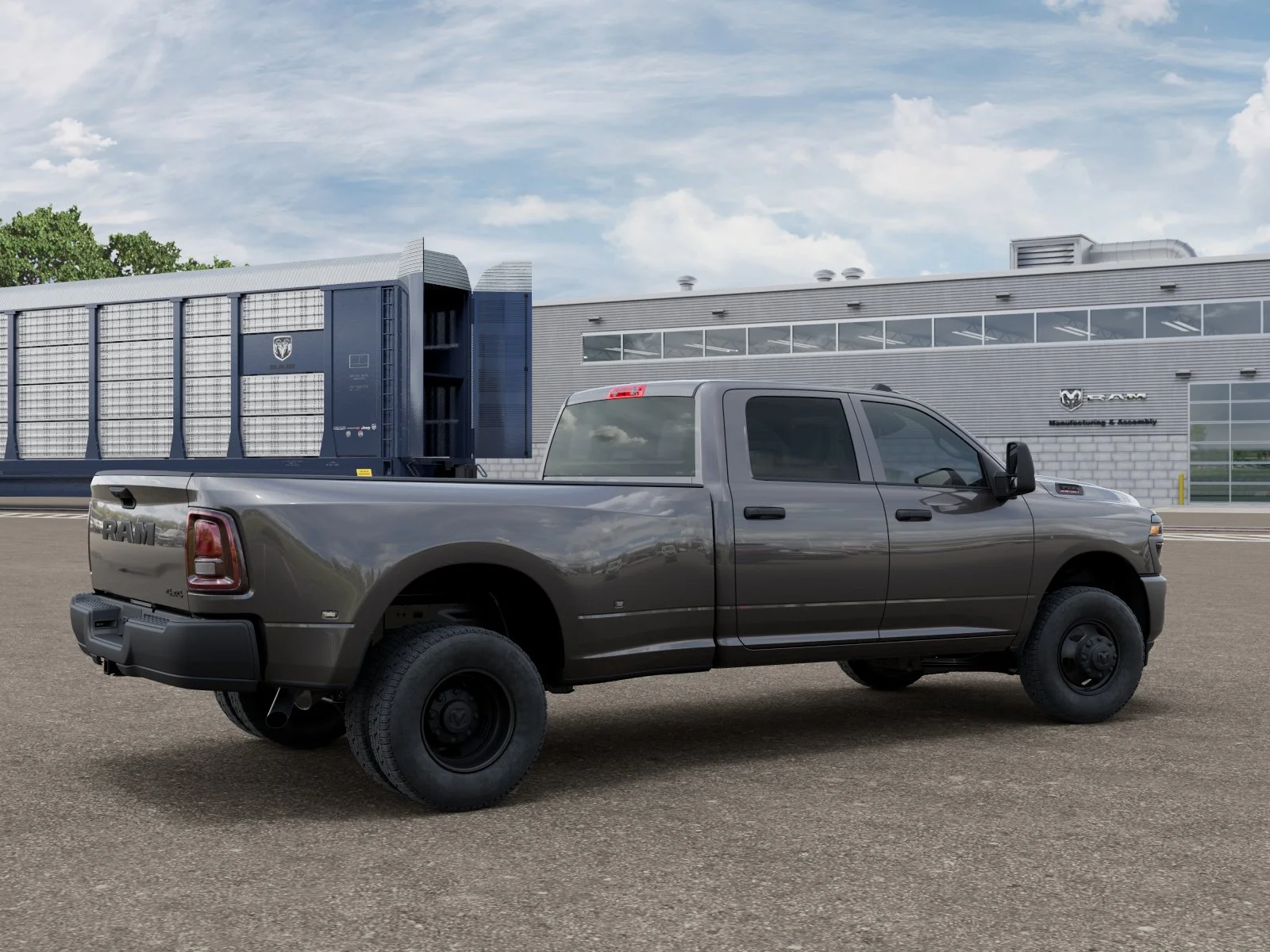 New 2026 Granite Crystal Metallic Clear-Coat Exterior Paint RAM TRADESMAN image 2