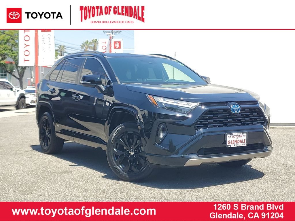 Certified Used 2023 Black Toyota SE image 1