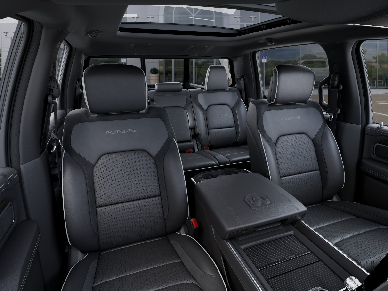 New 2026 Diamond Black Crystal Pearl-Coat Exterior Paint RAM Laramie image 42