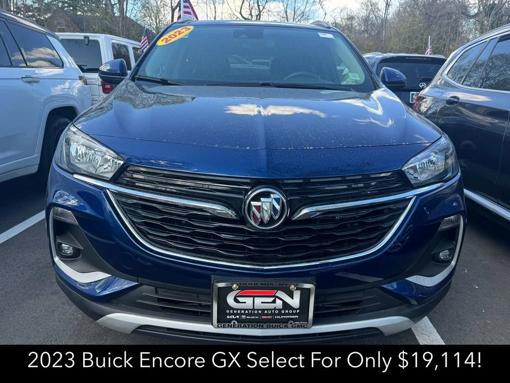 Certified 2023 Buick Encore GX Select with VIN KL4MMDS20PB106050 for sale in Bohemia, NY
