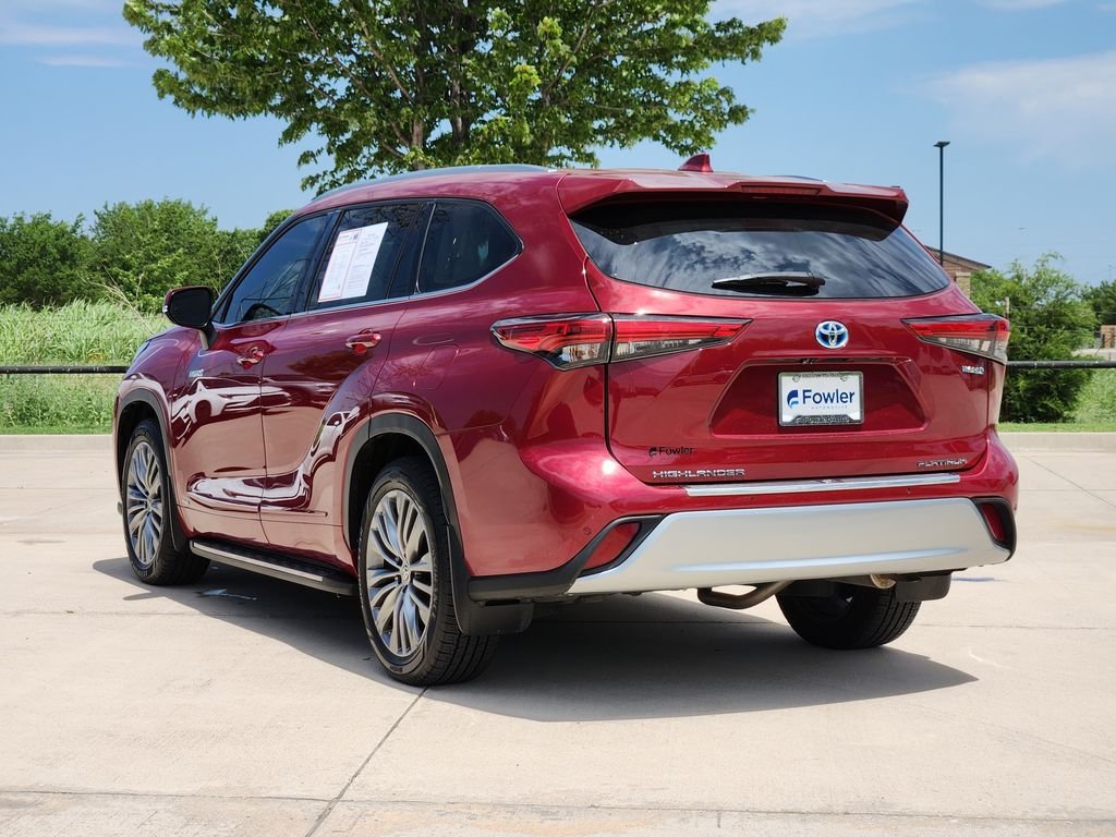 Used 2021 Red Toyota Platinum image 5