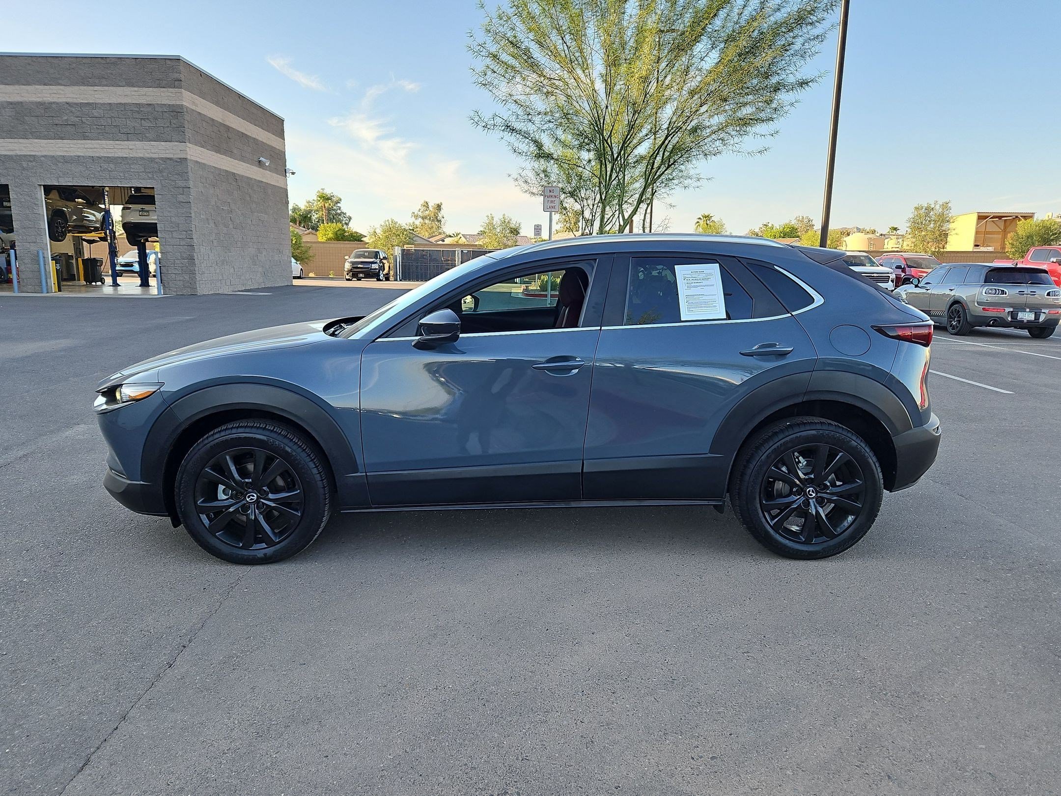 Certified Used 2023 Gray Mazda 2.5 S Carbon Edition image 2