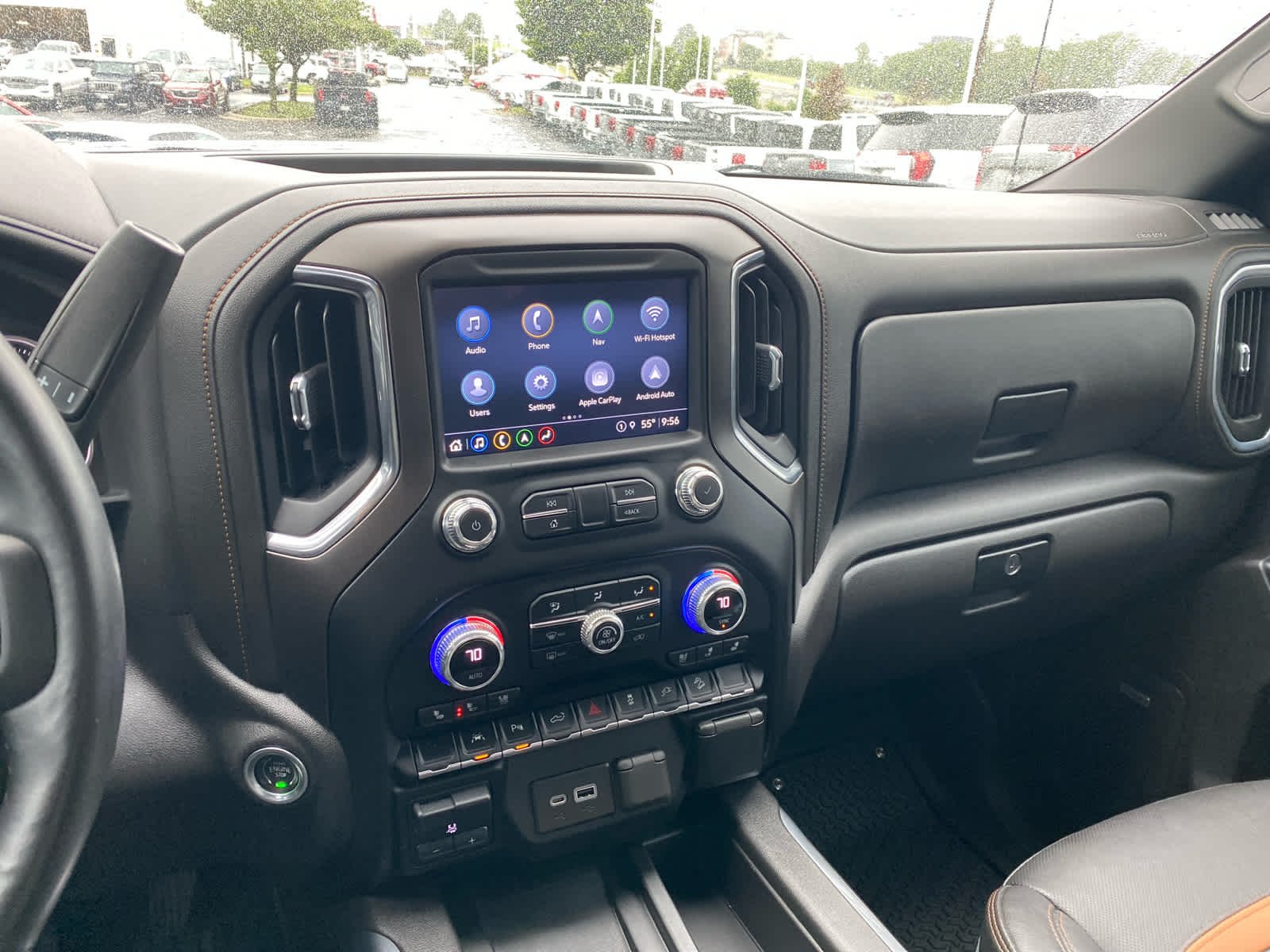Used 2022 Satin Steel Metallic GMC AT4 image 15