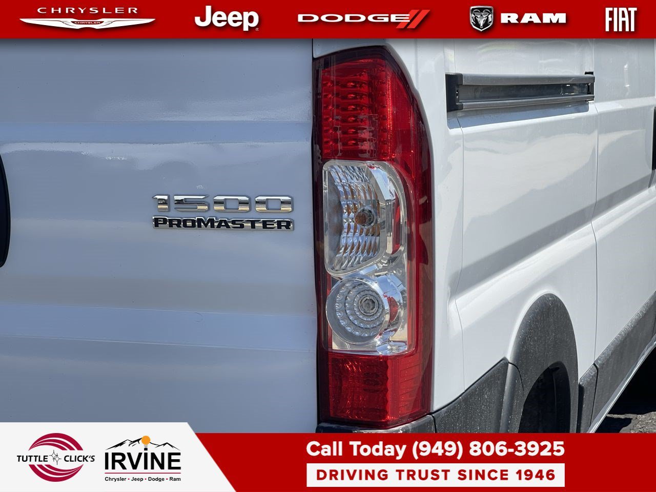 New 2026 Bright White Clear-Coat Exterior Paint RAM Tradesman image 9