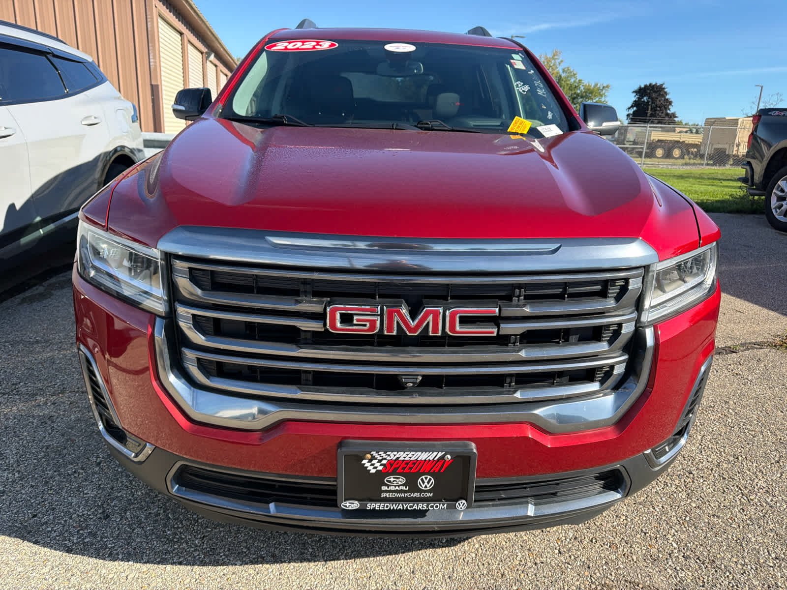 Used 2023 Red GMC AT4 image 2
