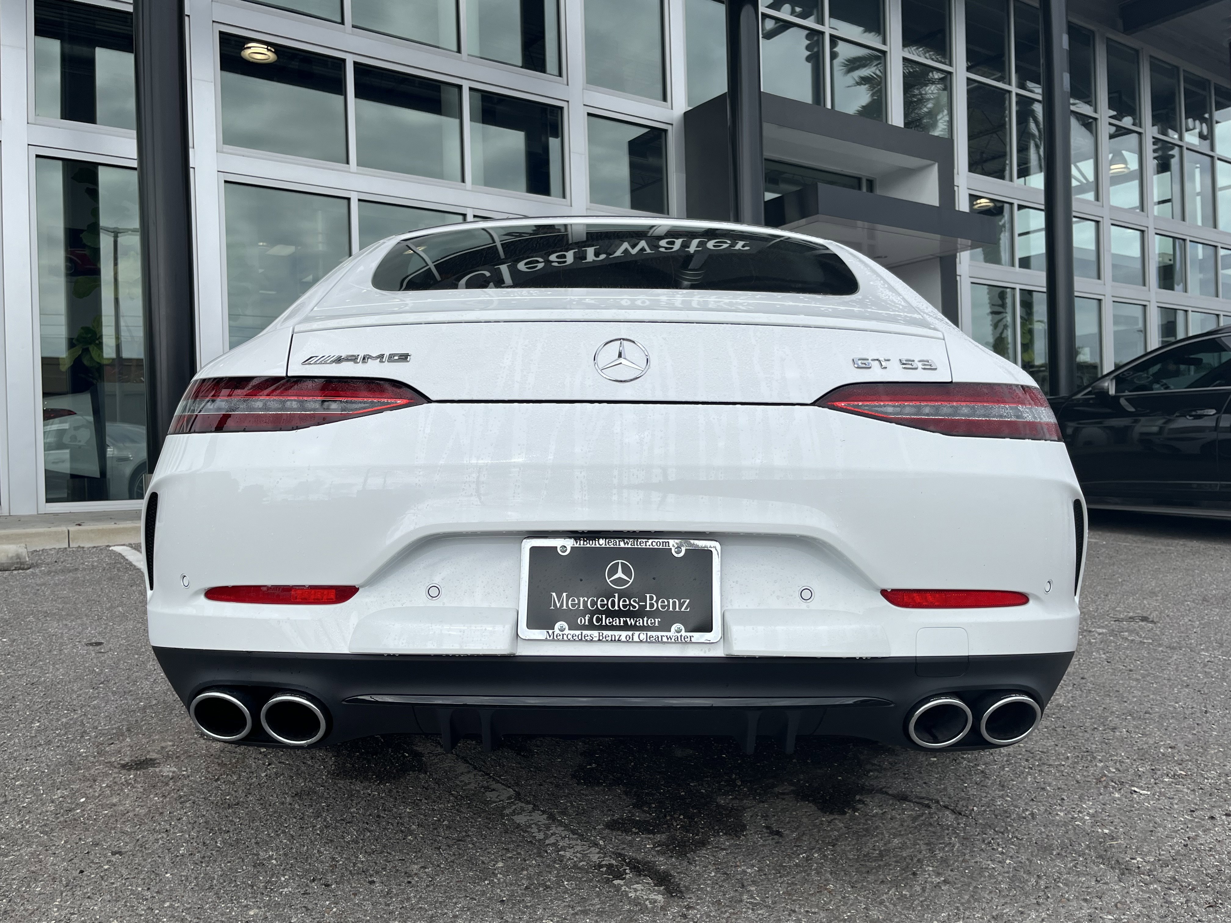 New 2026 MANUFAKTUR Moonlight White Metallic Mercedes-Benz AMG® GT 53 image 5